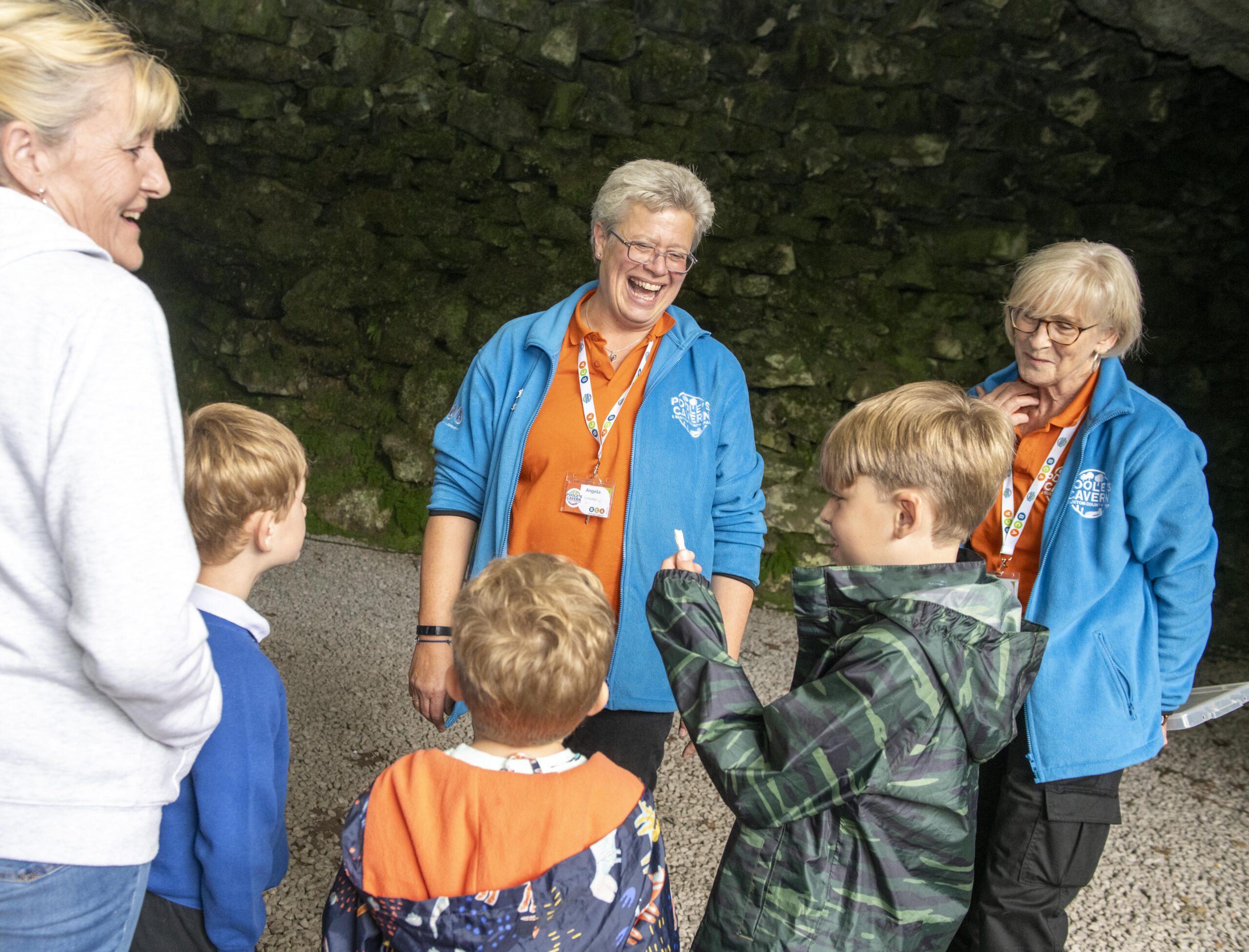 Tour Guides at Poole’s Cavern Guided tours with expert knowledge